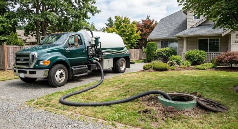 Septic Cleaning project example