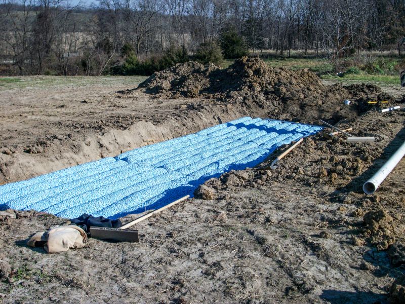 Septic Piping Setup